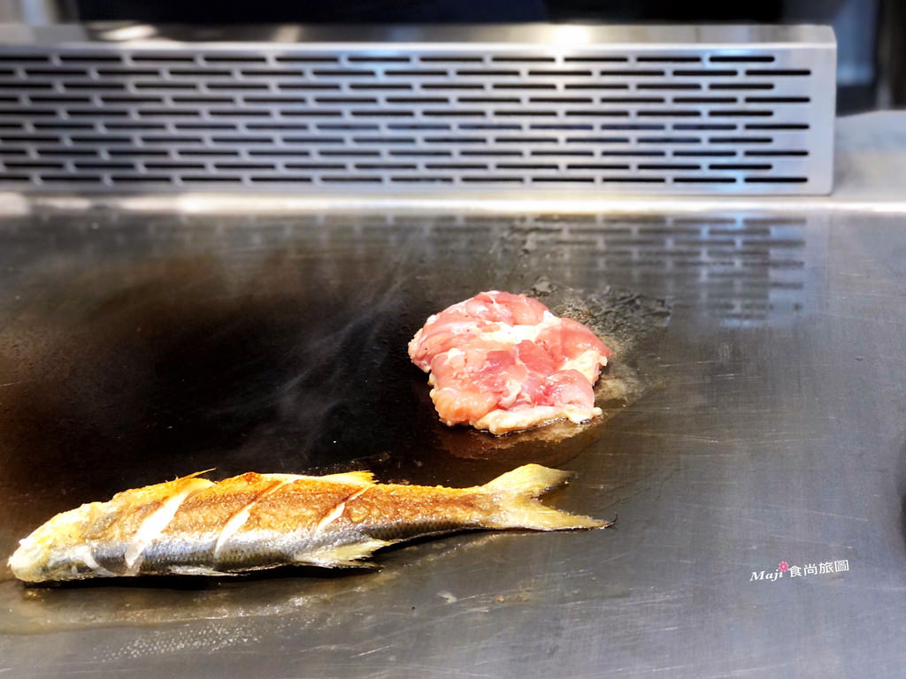 菳蒔鐵板燒-乾煎午仔魚