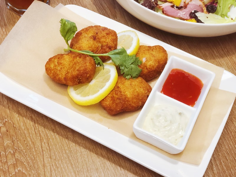 開胃菜 西西里蘇炸鮮蝦魚餅