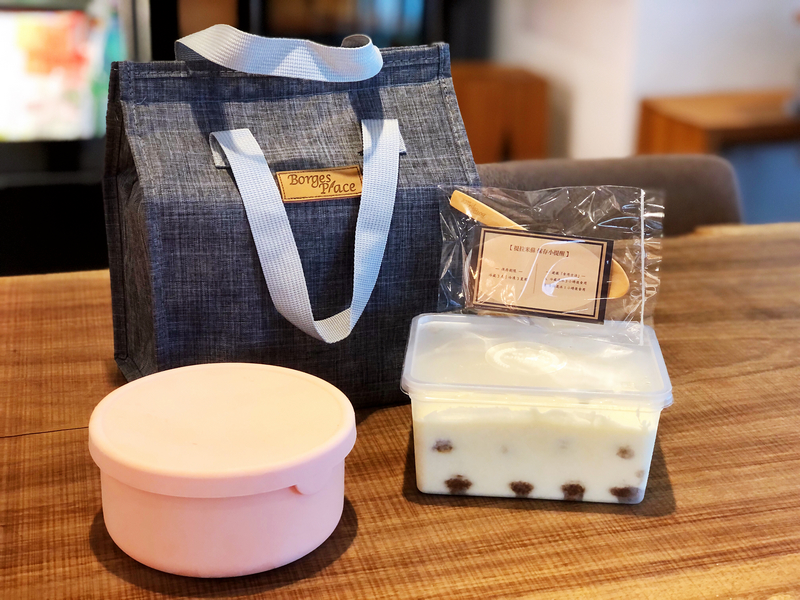 波赫士領地精品咖啡館明水店|台北大直不限時咖啡廳推薦,開心果奶霜千層必吃甜點 - 第31張圖 外帶的提拉米蘇及巴斯克蛋糕