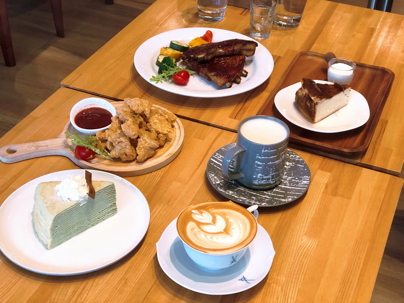 波赫士領地精品明水店的甜鹹六道療癒餐點