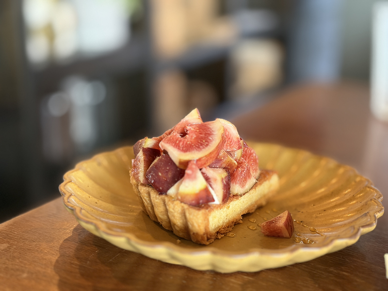 暗室微光 無花果蜂蜜乳酪塔