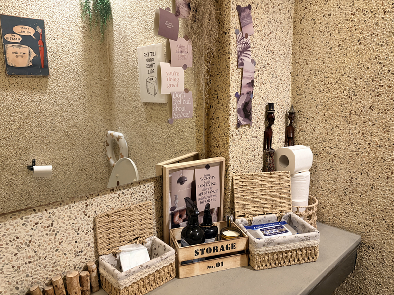 EJ-Enjoy Life Brunch & Cafe洗手間的貼心備品